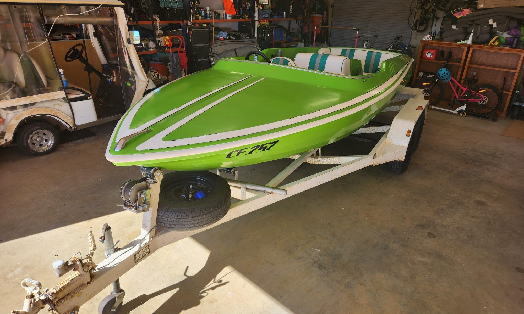Classic 'Ol Skool Ski Boat